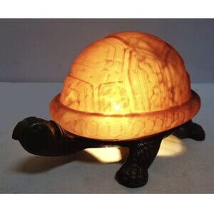Tortoise Turtle Table Lamp Nightlight by Terra Cottage New [TL4386A]